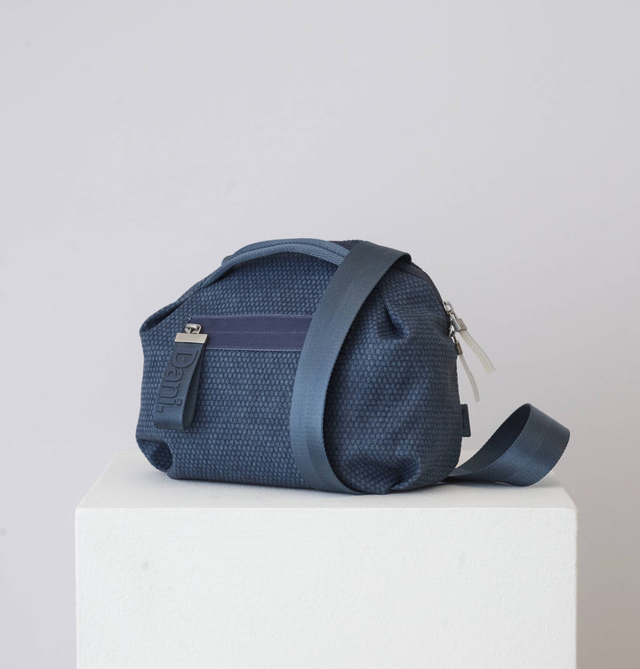 Daniella Lehavi Bonnie Crossbody Bag in Light Denim available at Barbara Katz