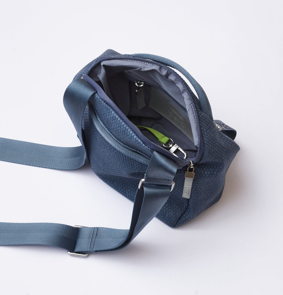 Daniella Lehavi Bonnie Crossbody Bag in Light Denim available at Barbara Katz