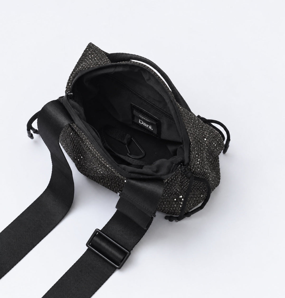 Daniella Lehavi Bonnie Holiday Crossbody Bag in Glitter available at Barbara Katz