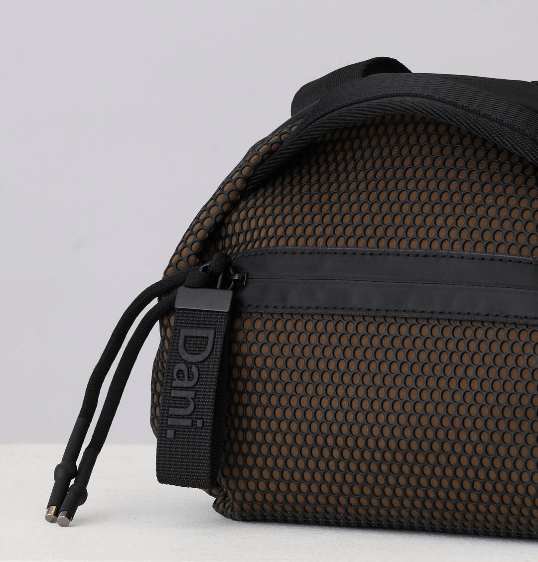 Daniella Lehavi Bonnie Mini Crossbody Bag in Cafe available at Barbara Katz