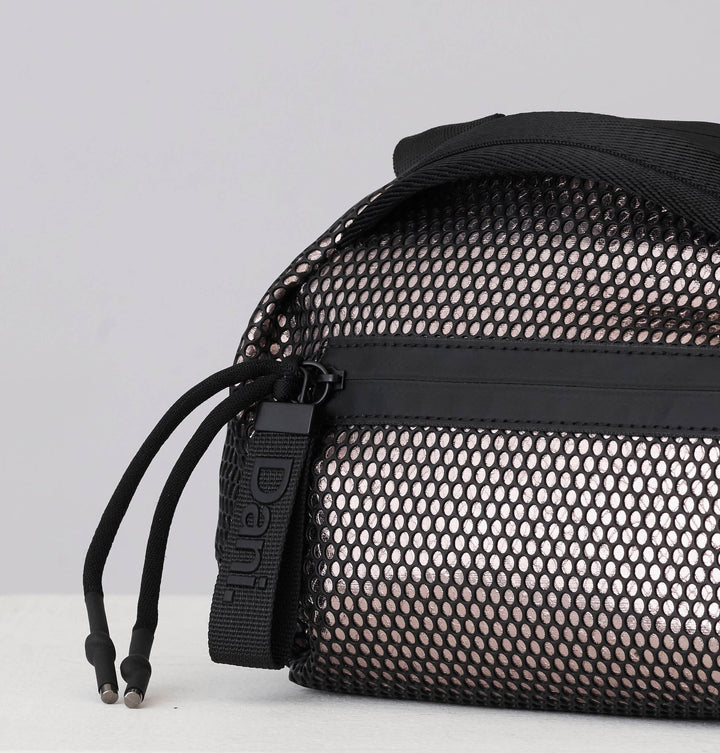 Daniella Lehavi Bonnie Mini Crossbody Bag in Metallic available at Barbara Katz