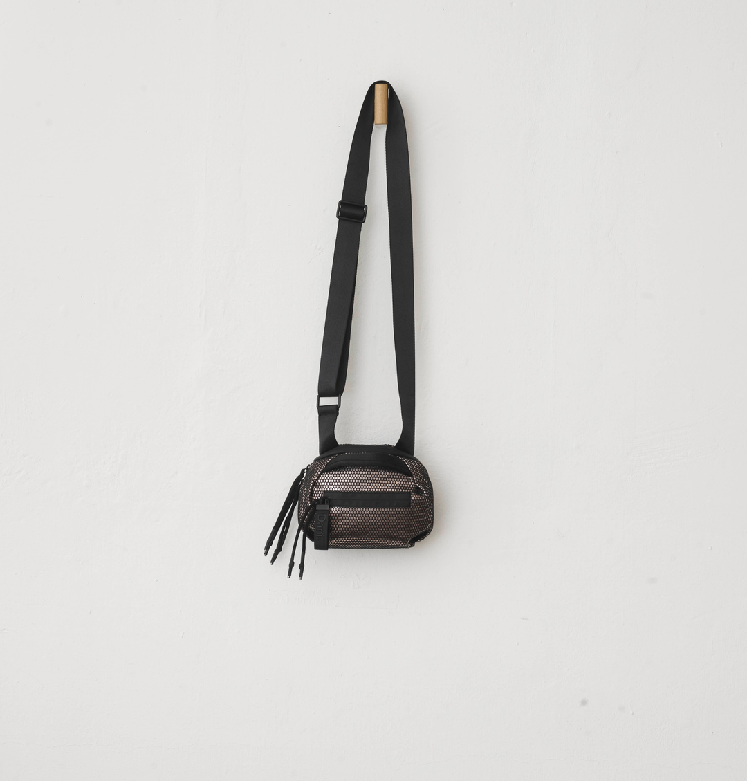Daniella Lehavi Bonnie Mini Crossbody Bag in Metallic available at Barbara Katz