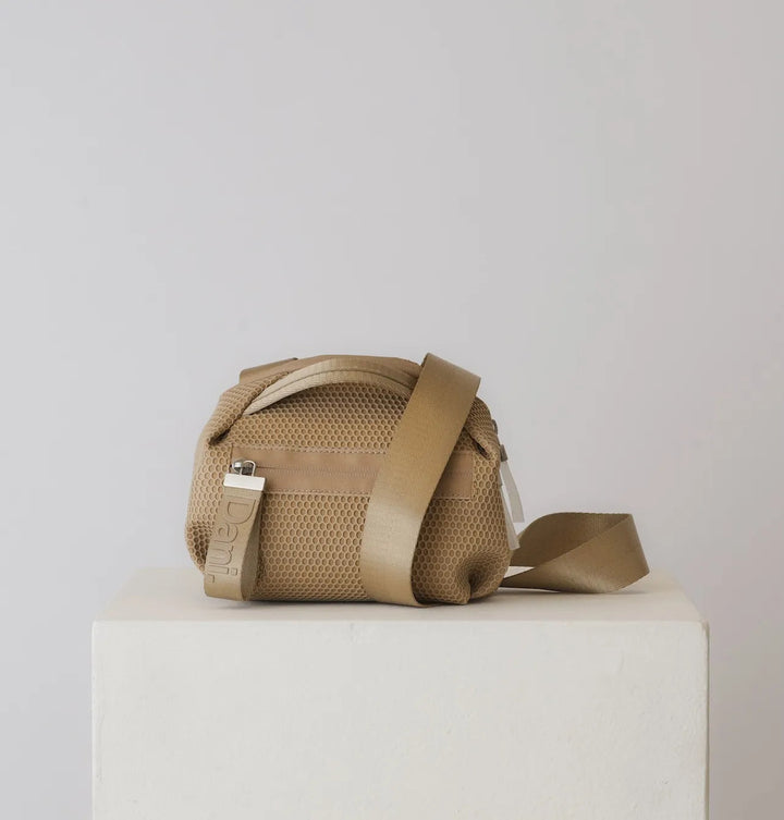 Daniella Lehavi Bonnie Mini Crossbody Bag in Oat available at Barbara Katz