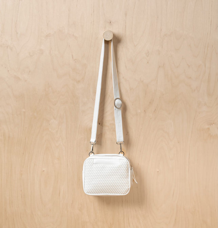 Daniella Lehavi Louise Mini Bag in 3D White available at Barbara Katz