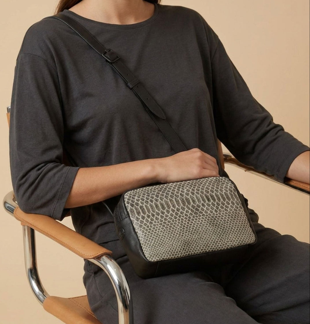 Daniella Lehavi Louise Soft Bag in Ice
 available at Barbara Katz