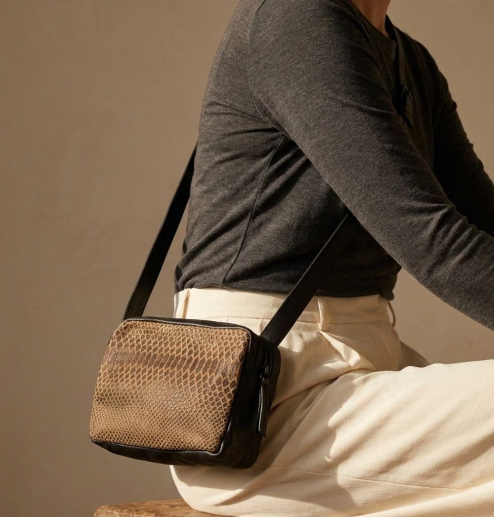 Daniella Lehavi Louise Soft Bag in Latte available at Barbara Katz