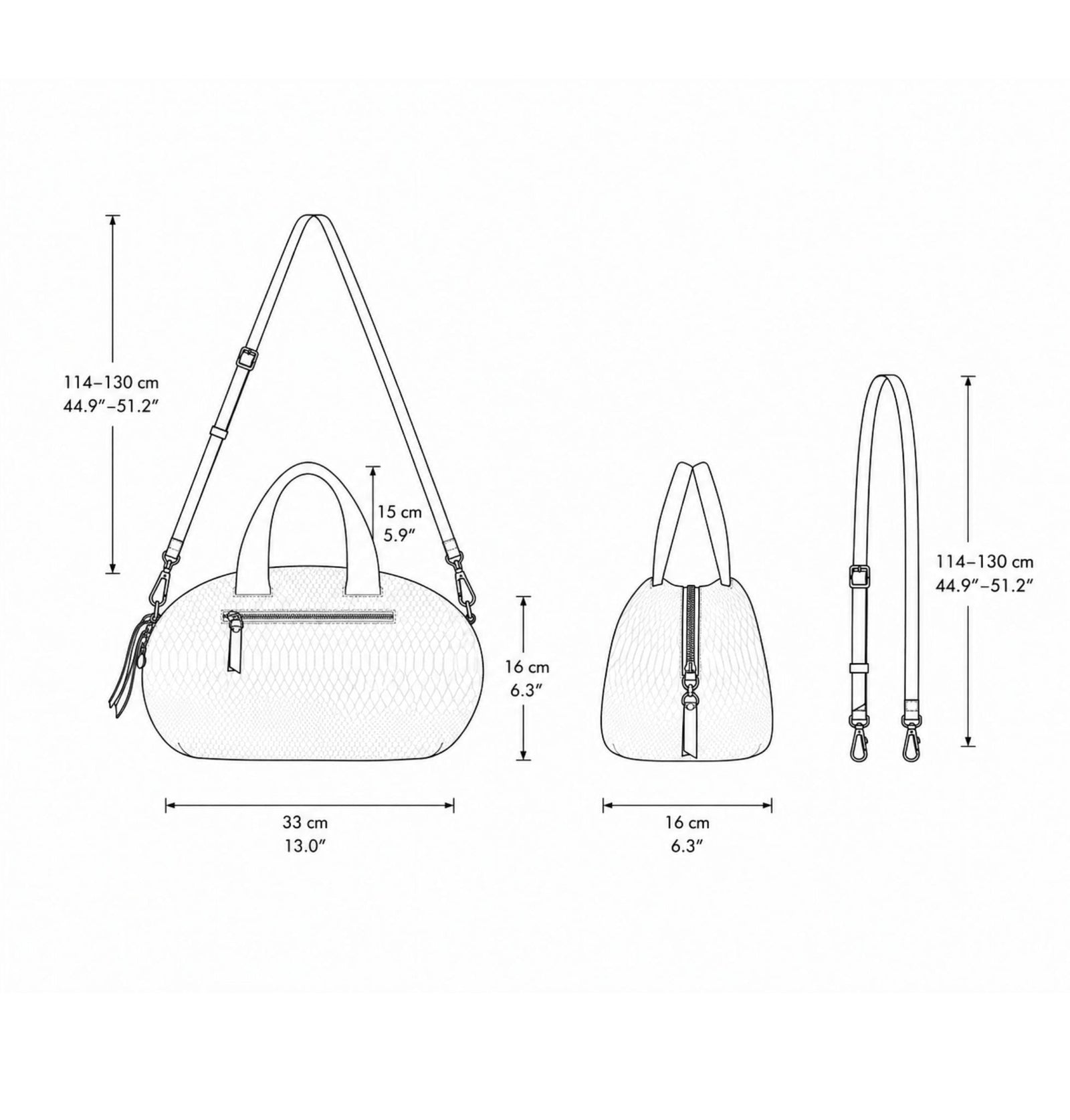 Daniella Lehavi Malika Medium Satchel Bag - Cocoa