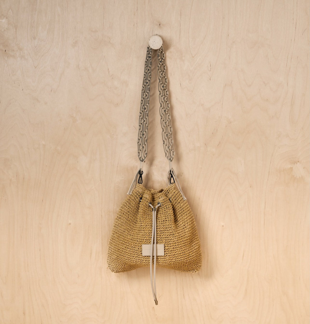 Daniella Lehavi Maui Bucket Bag in Ivory available at Barbara Katz