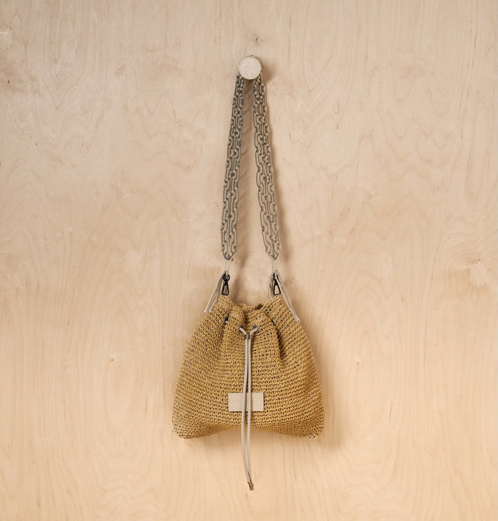 Daniella Lehavi Maui Bucket Bag in Ivory available at Barbara Katz