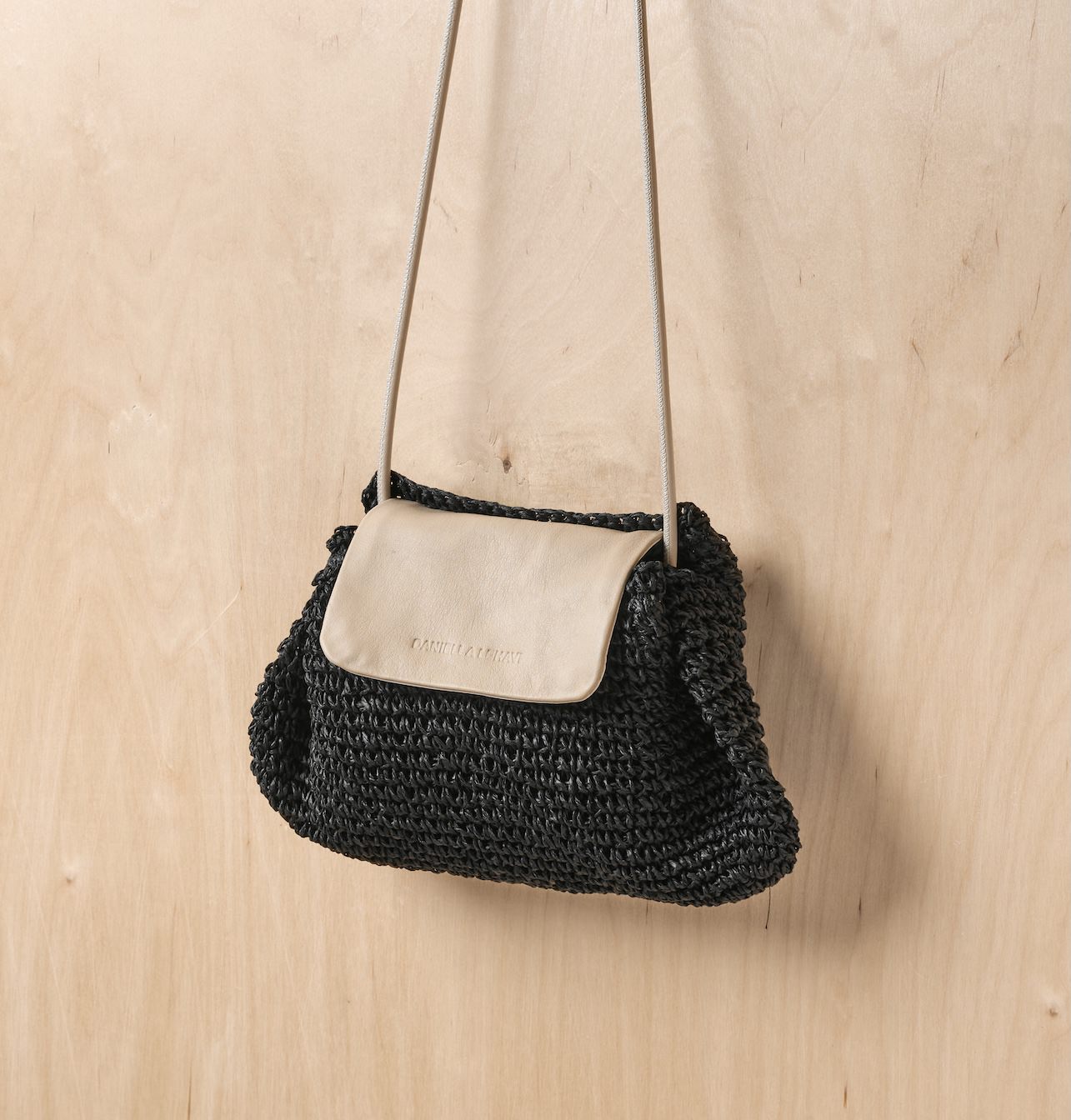 バオバオミニ Daniella Lehavi Maui Mini Bag - Black & White – Barbara Katz