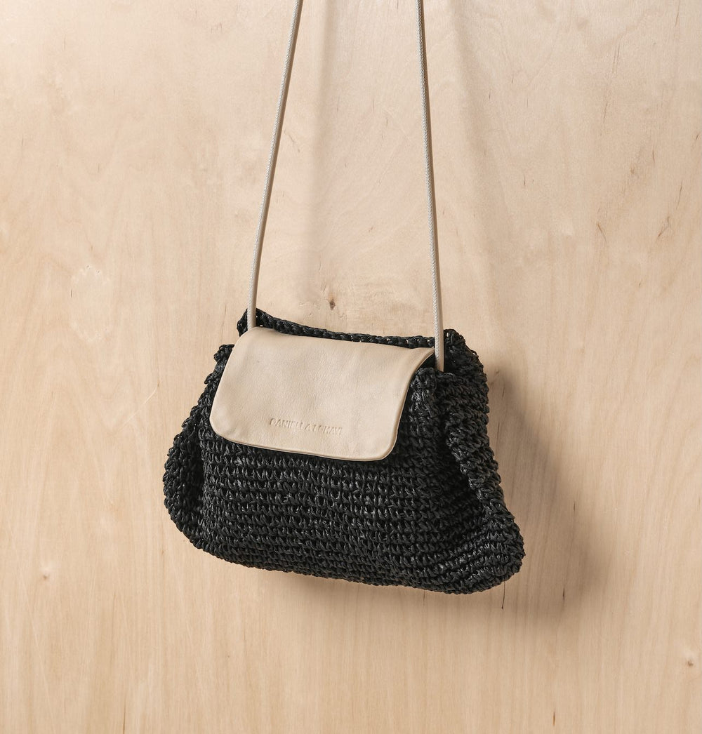Daniella Lehavi Maui Mini Bag in Black & White available at Barbara Katz