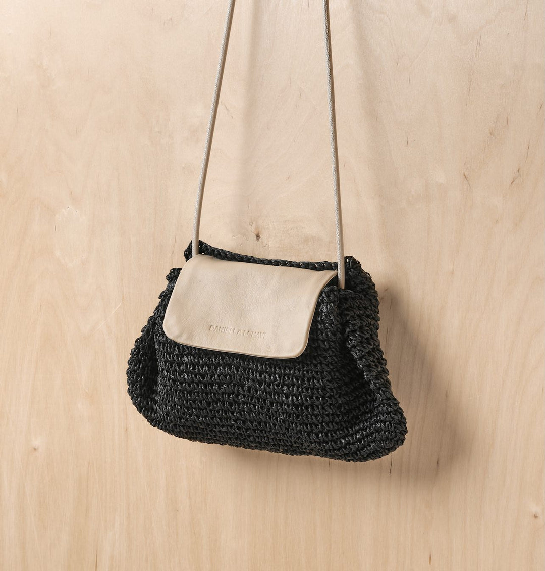 Daniella Lehavi Maui Mini Bag in Black & White available at Barbara Katz