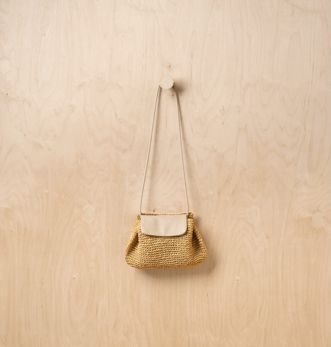 Daniella Lehavi Maui Mini Bag in Ivory available at Barbara Katz