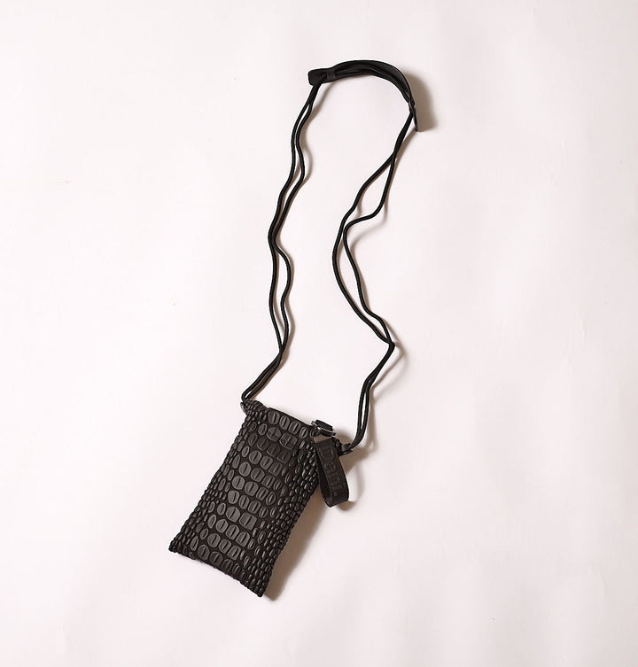Daniella Lehavi Tokyo Phone Pocket in Black available at Barbara Katz