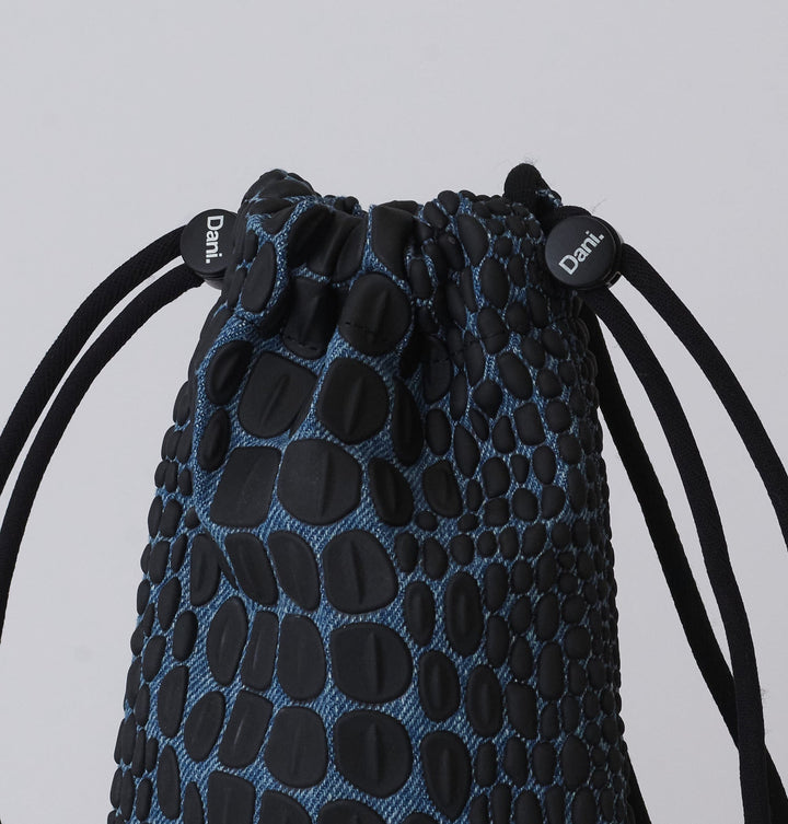 Daniella Lehavi Tokyo Phone Pocket in Denim available at Barbara Katz