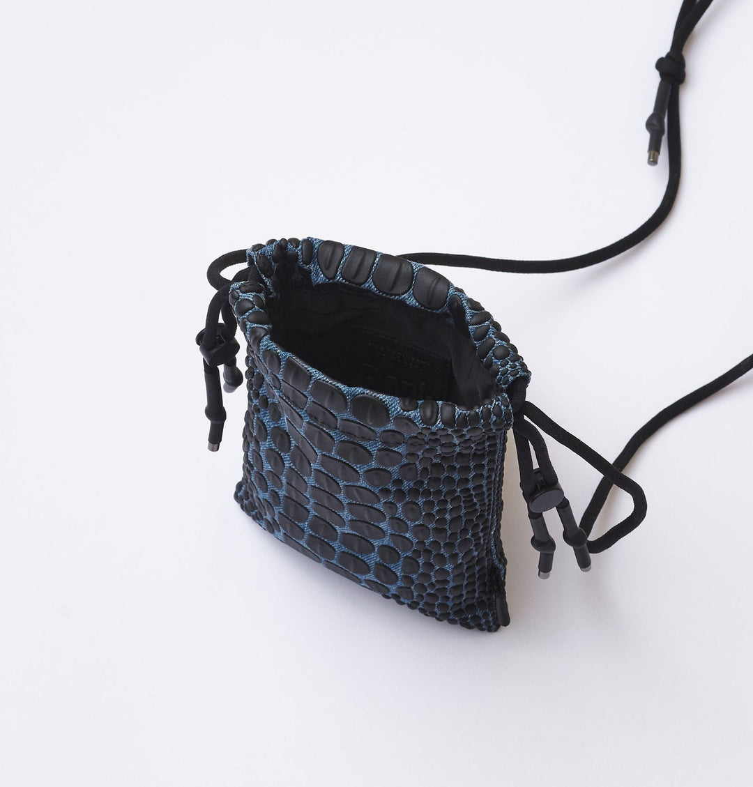 Daniella Lehavi Tokyo Phone Pocket in Denim available at Barbara Katz