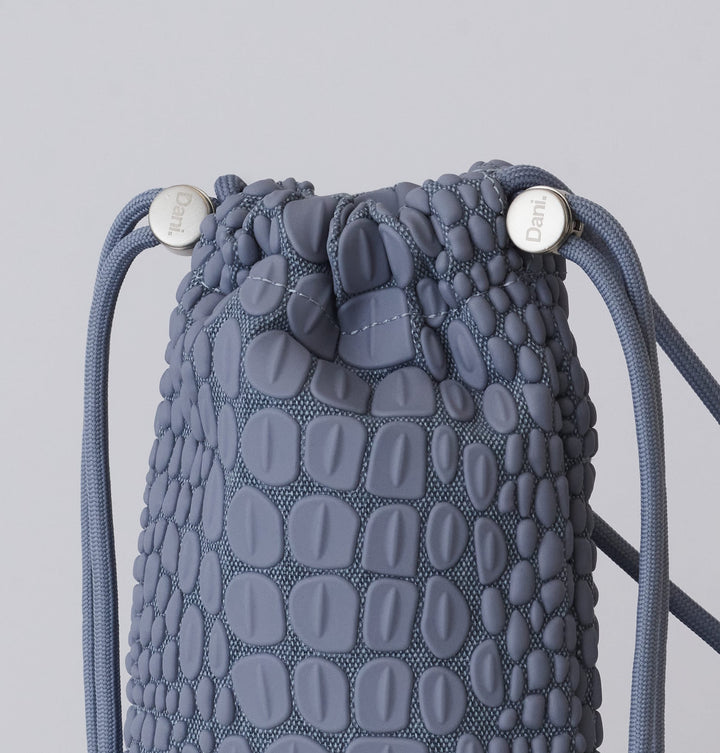 Daniella Lehavi Tokyo Phone Pocket in Light Denim available at Barbara Katz