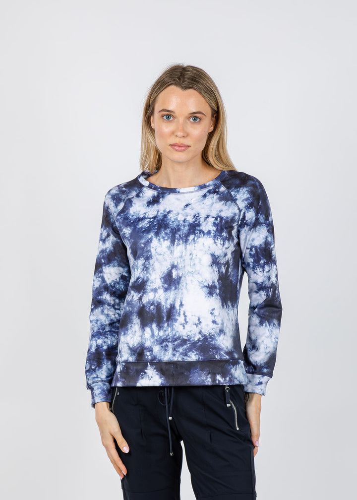 David Cline Griselle Sweatshirt in Moon available at Barbara Katz