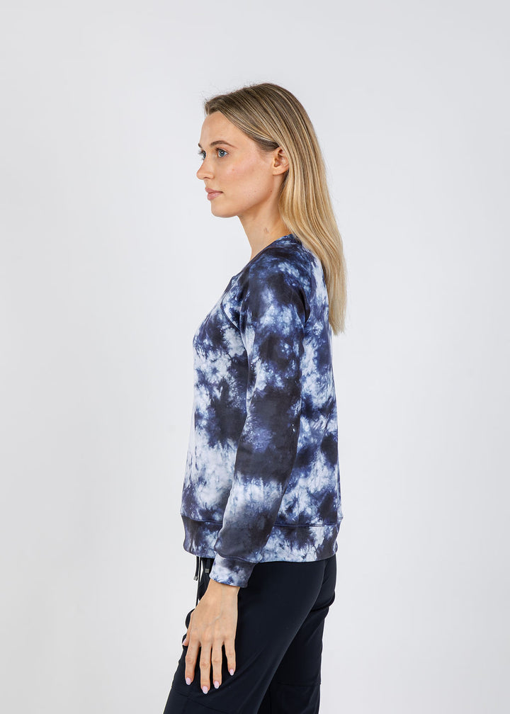 David Cline Griselle Sweatshirt in Moon available at Barbara Katz