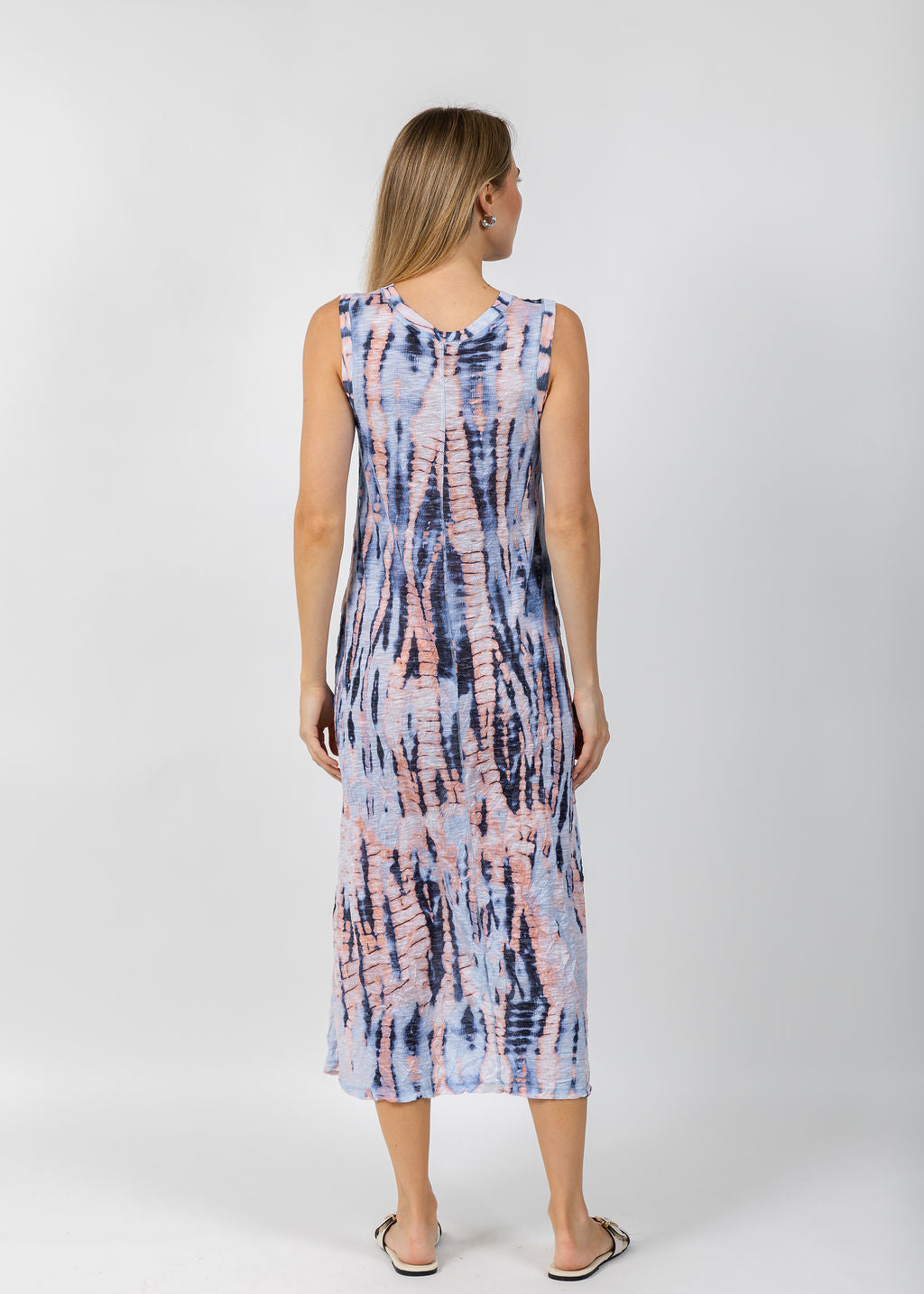David Cline Laura Long Maxi Dress in Ink available at Barbara Katz