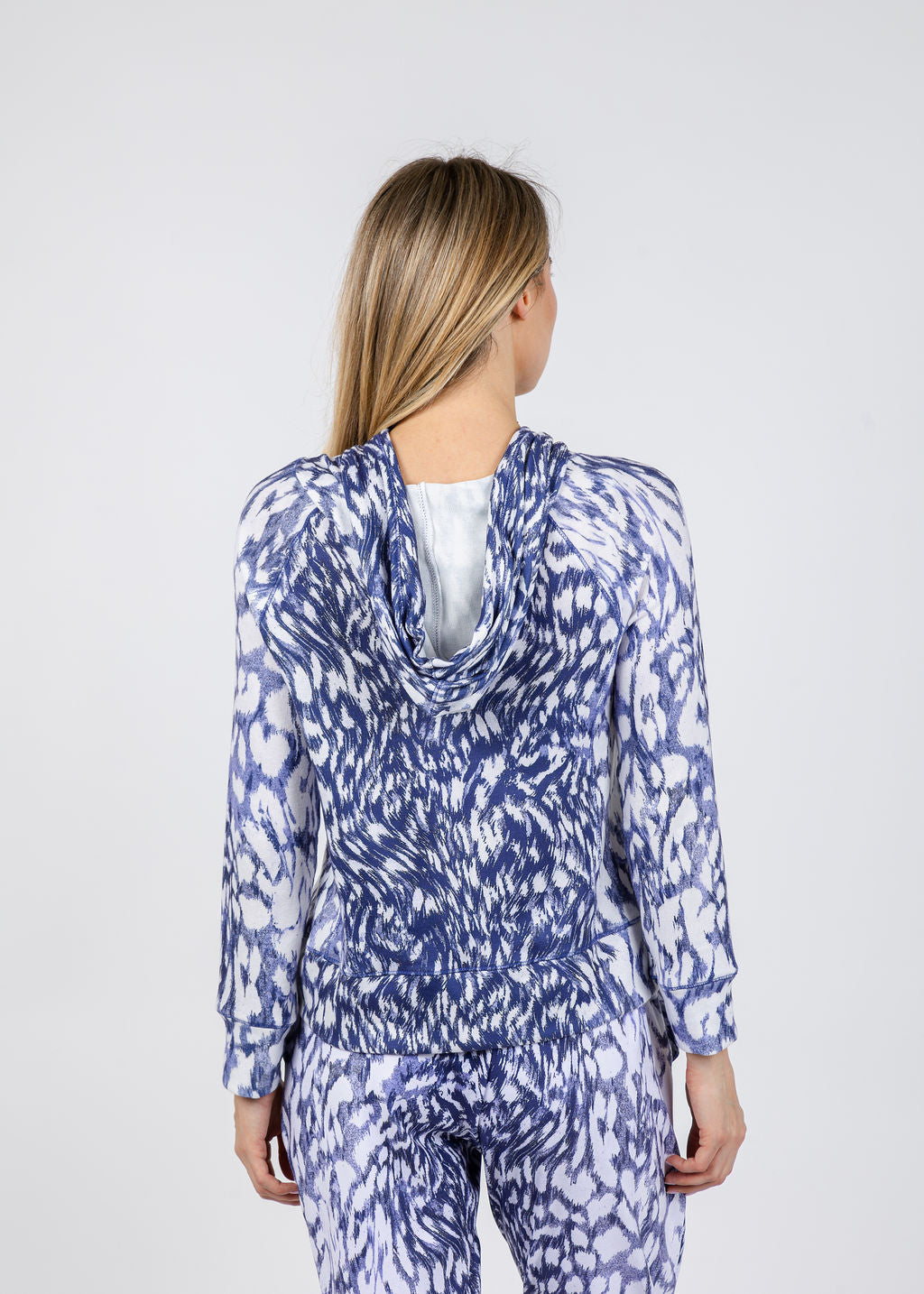 David Cline Lazara Hoodie in Ink available at Barbara Katz