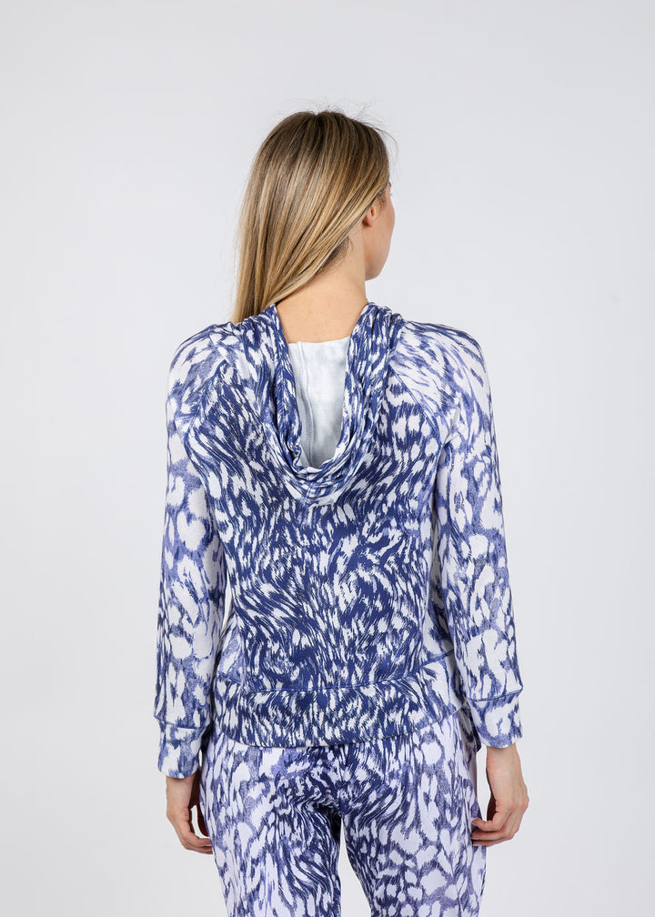 David Cline Lazara Hoodie in Ink available at Barbara Katz