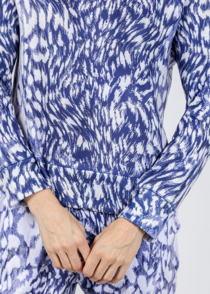 David Cline Lazara Hoodie in Ink available at Barbara Katz