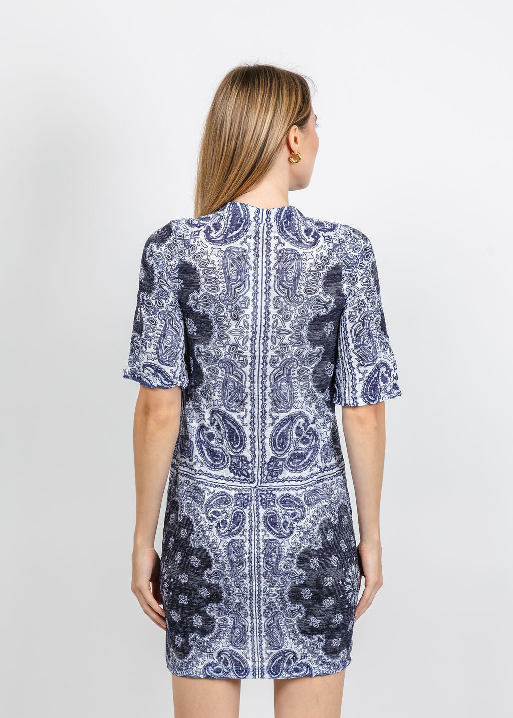 David Cline The Inkwell Dress in Ink available at Barbara Katz