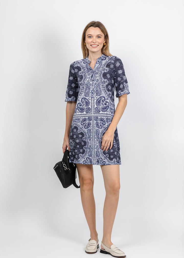 David Cline The Inkwell Dress in Ink available at Barbara Katz