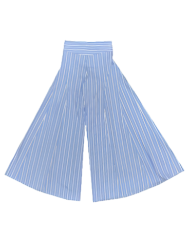 Diomi Monaco Pants in Blue/White Stripe available at Barbara Katz