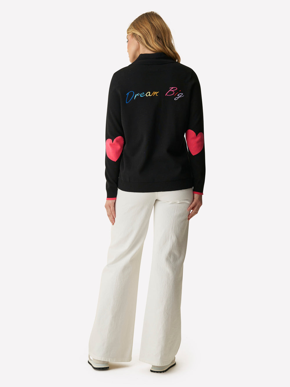 Pima Dream Big DS Sweater - Black