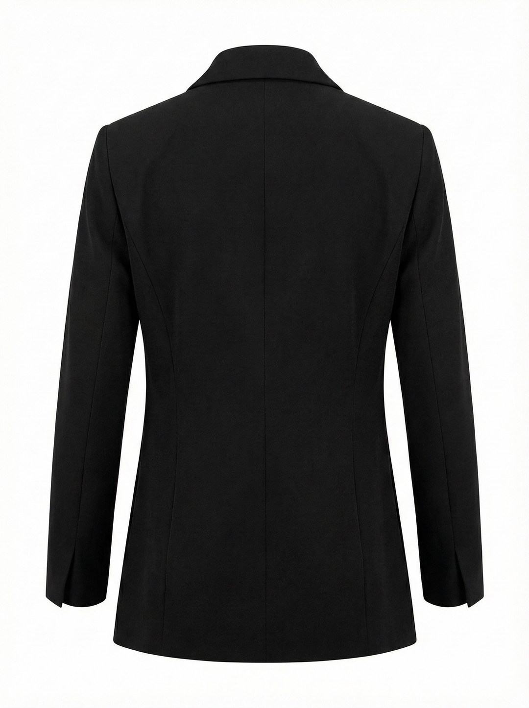 Adroit Atelier Drew Single-Breasted Asymmetrical Stretch Ponte Blazer in Black available at Barbara Katz