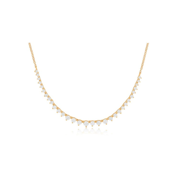 EF Collection Graduted Diamond Necklace