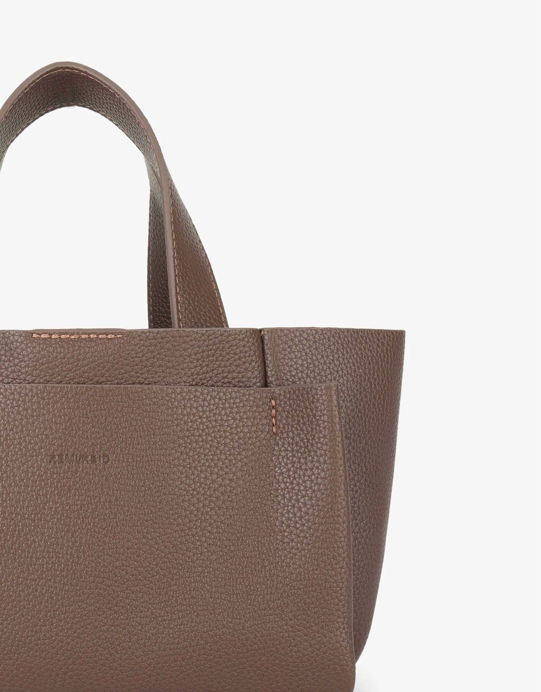Remi/Reid Ella Mini Tote Bag in Taupe available at Barbara Katz