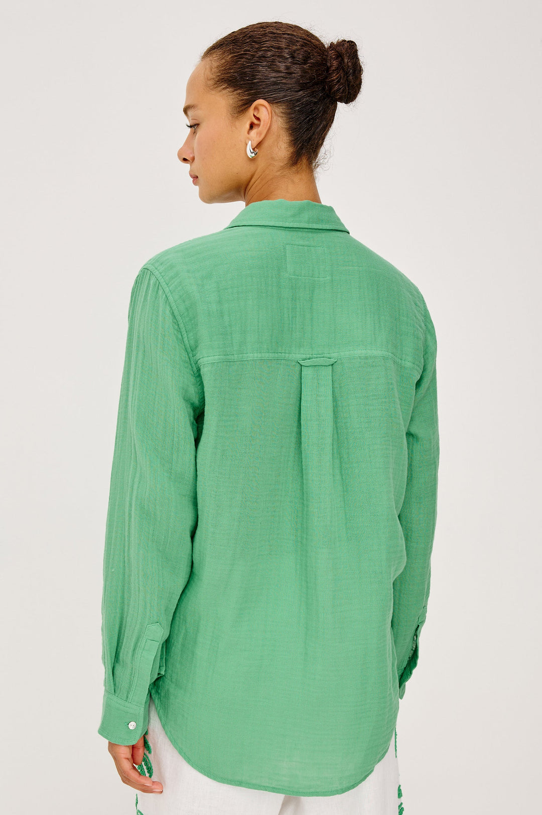 Rails Ellis Shirt in Clover available at Barbara Katz