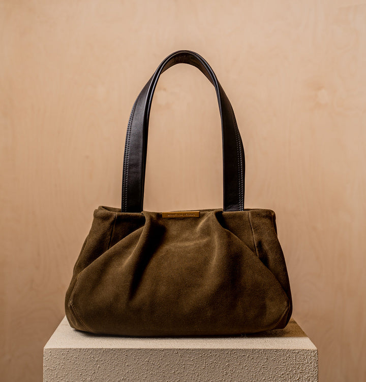 Daniella Lehavi Capri Tote Bag in Rifle Green available at Barbara Katz