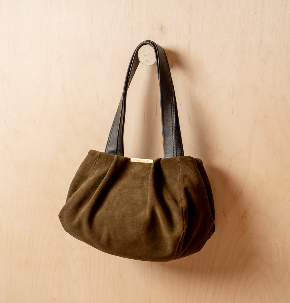 Daniella Lehavi Capri Tote Bag in Rifle Green available at Barbara Katz
