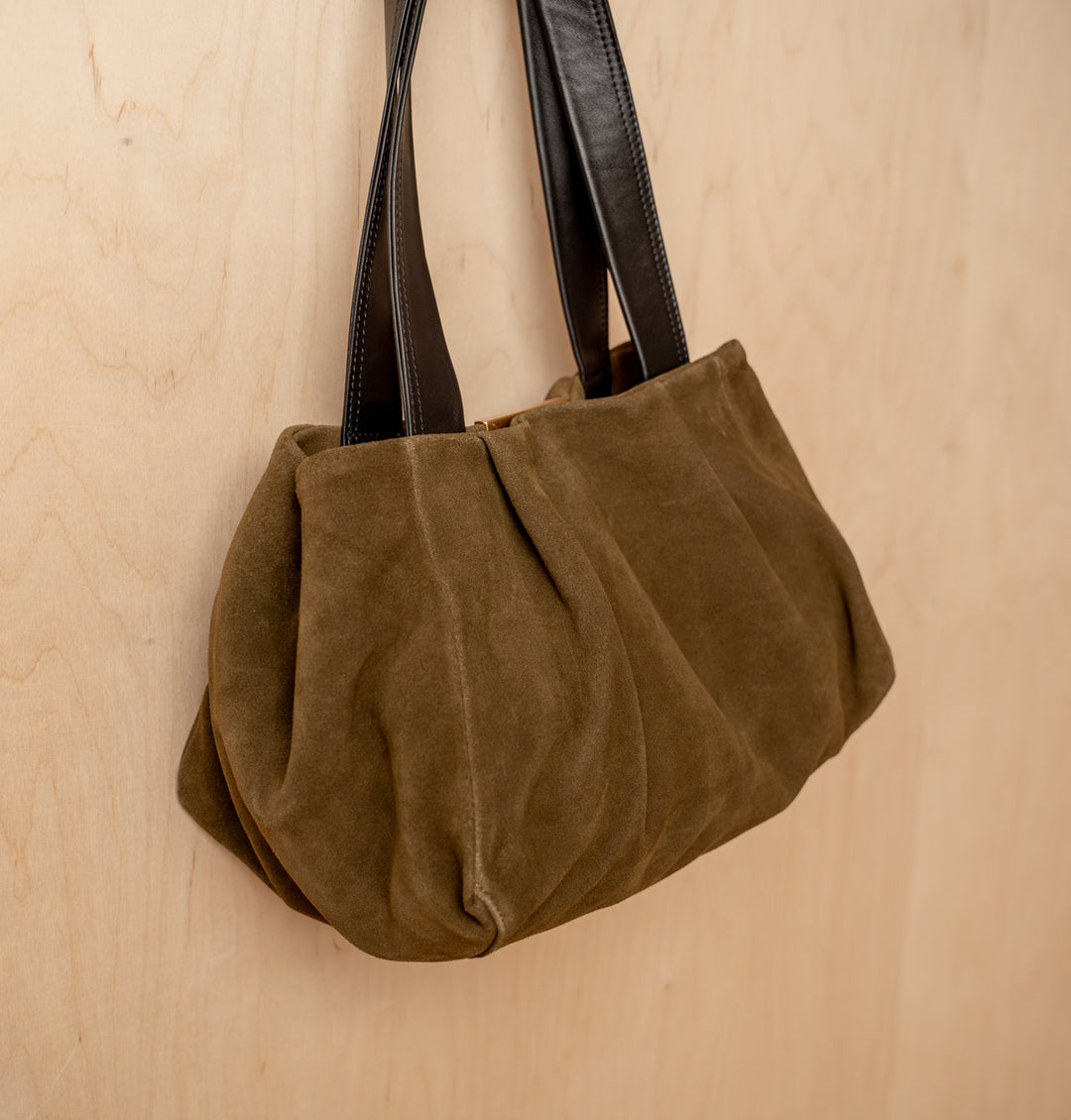 Daniella Lehavi Capri Tote Bag in Rifle Green available at Barbara Katz