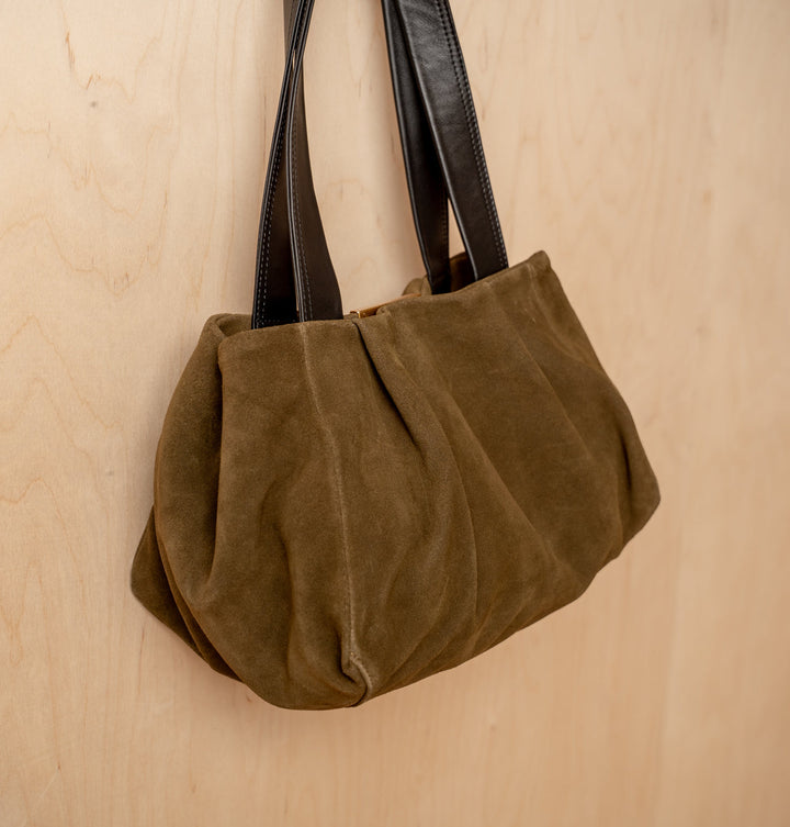 Daniella Lehavi Capri Tote Bag in Rifle Green available at Barbara Katz