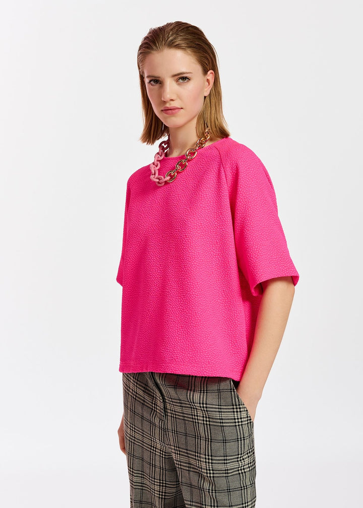 Essentiel Antiwerp Eevee Raglan Sleeve Top - High Voltage