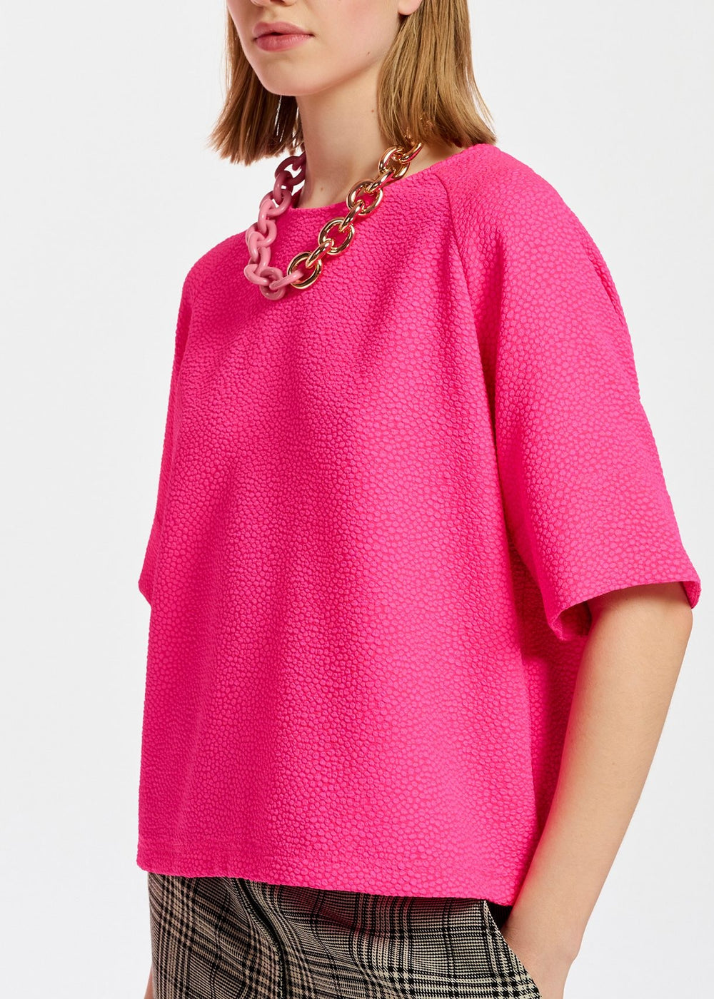 Essentiel Antiwerp Eevee Raglan Sleeve Top - High Voltage