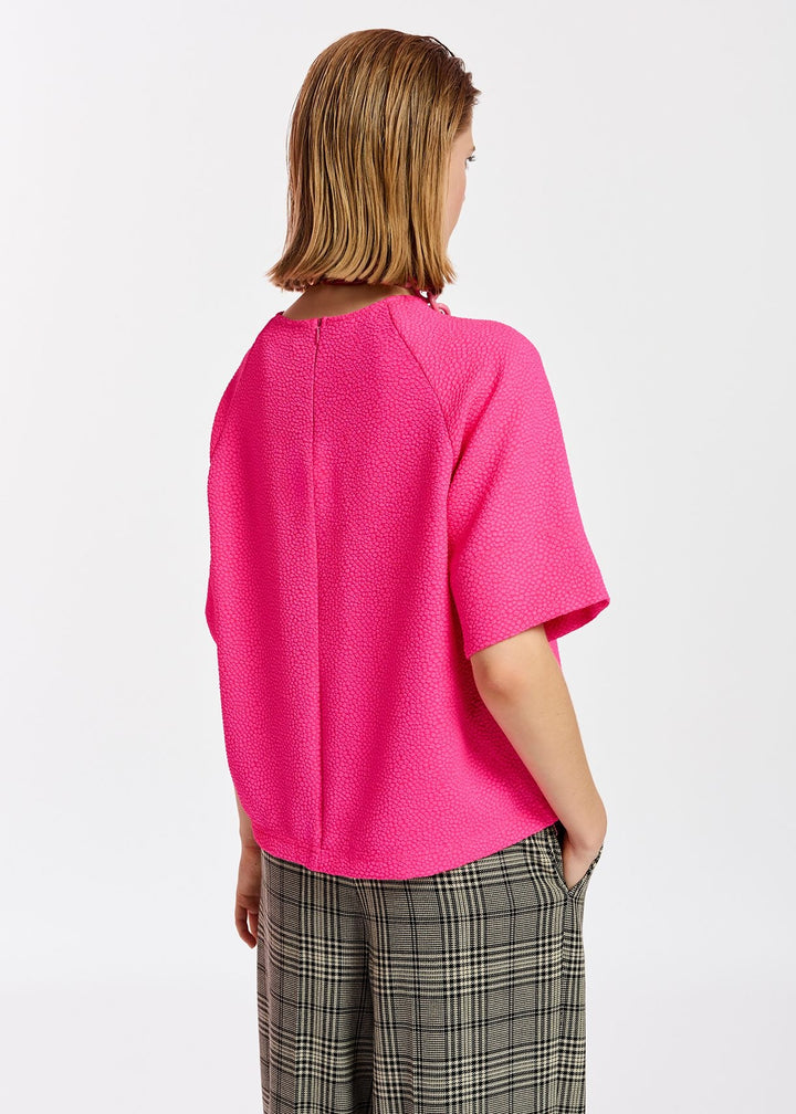 Essentiel Antiwerp Eevee Raglan Sleeve Top - High Voltage