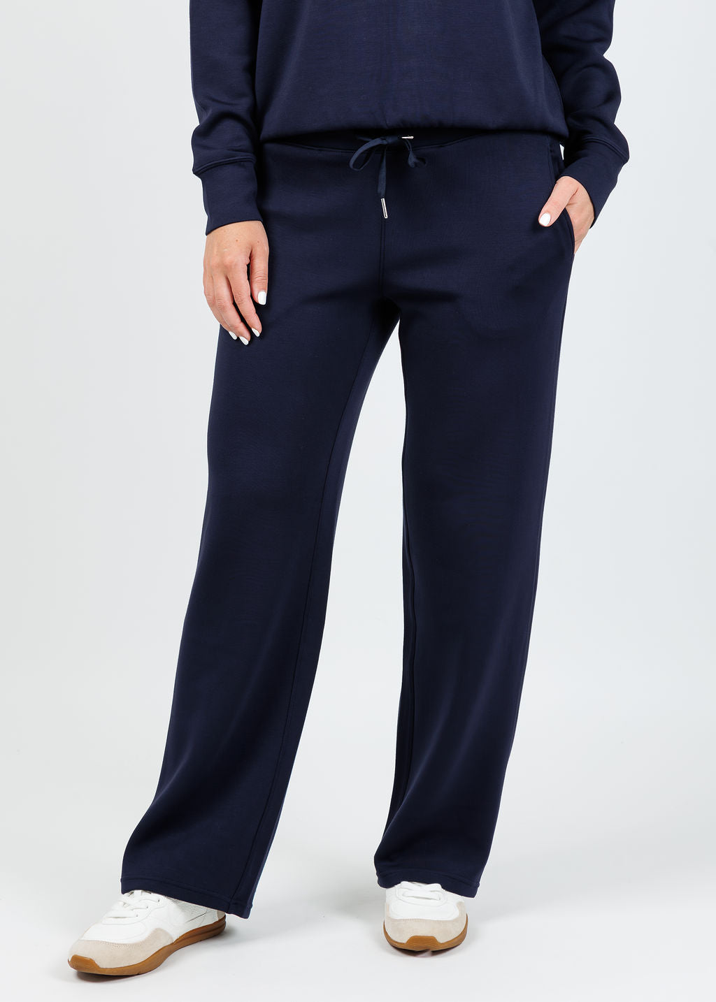 Elliott Lauren Comfort Zone Sweatpants in Navy available at Barbara Katz