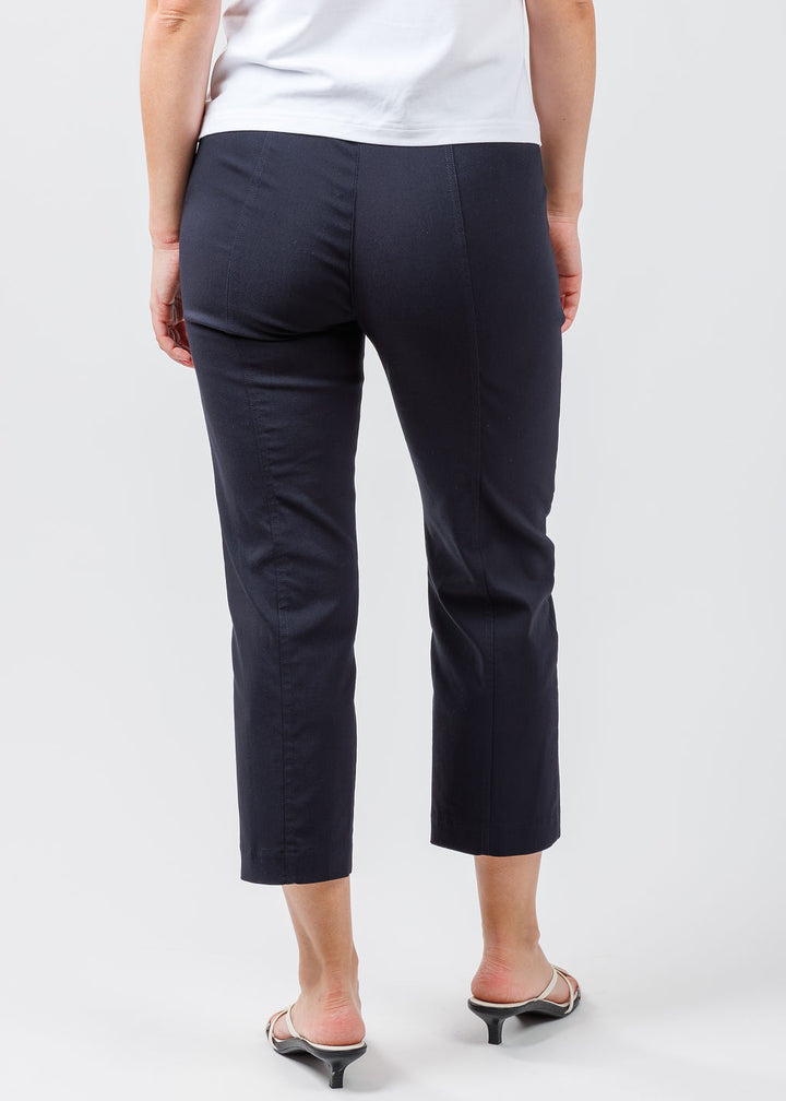  Elliott Lauren FW 25 Crop Cargo Pants in Navy available at Barbara Katz