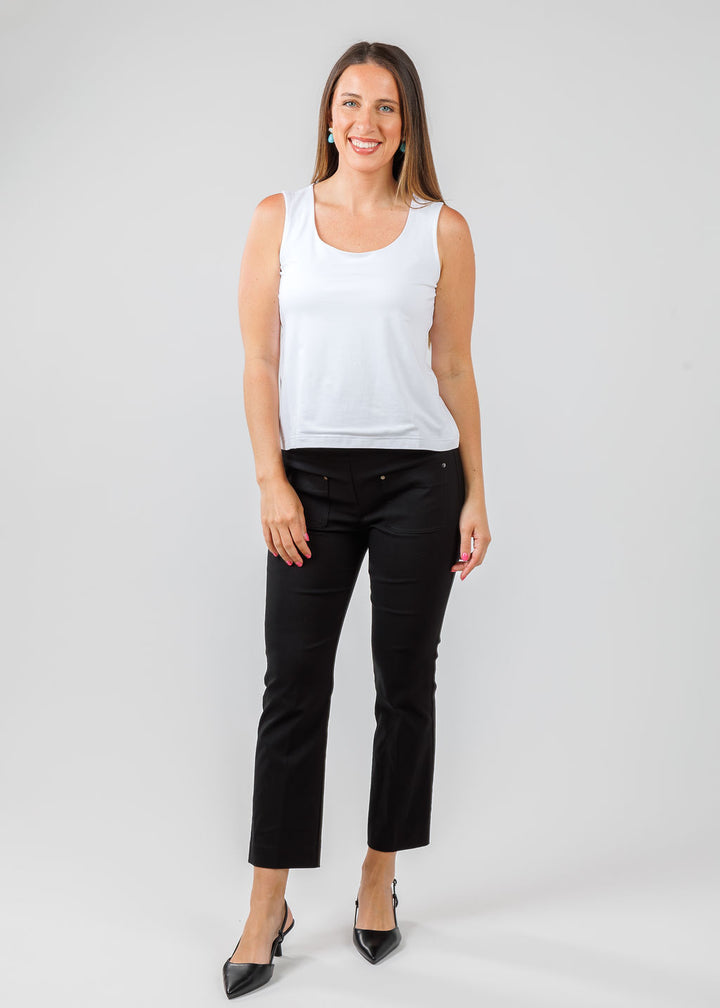 Baby Boot Pant With Patch Pocket - Black