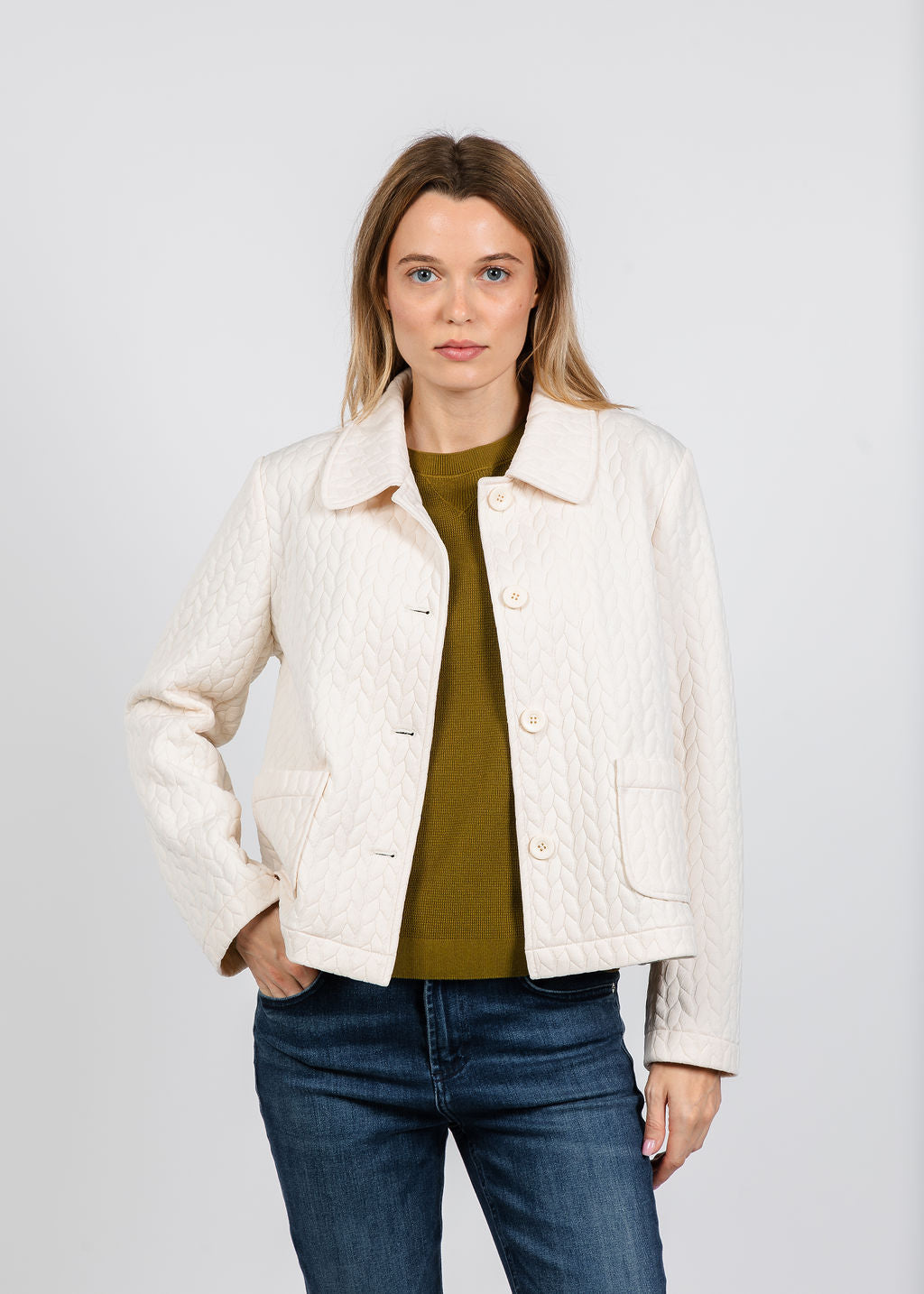 Braided Jacket - Ecru