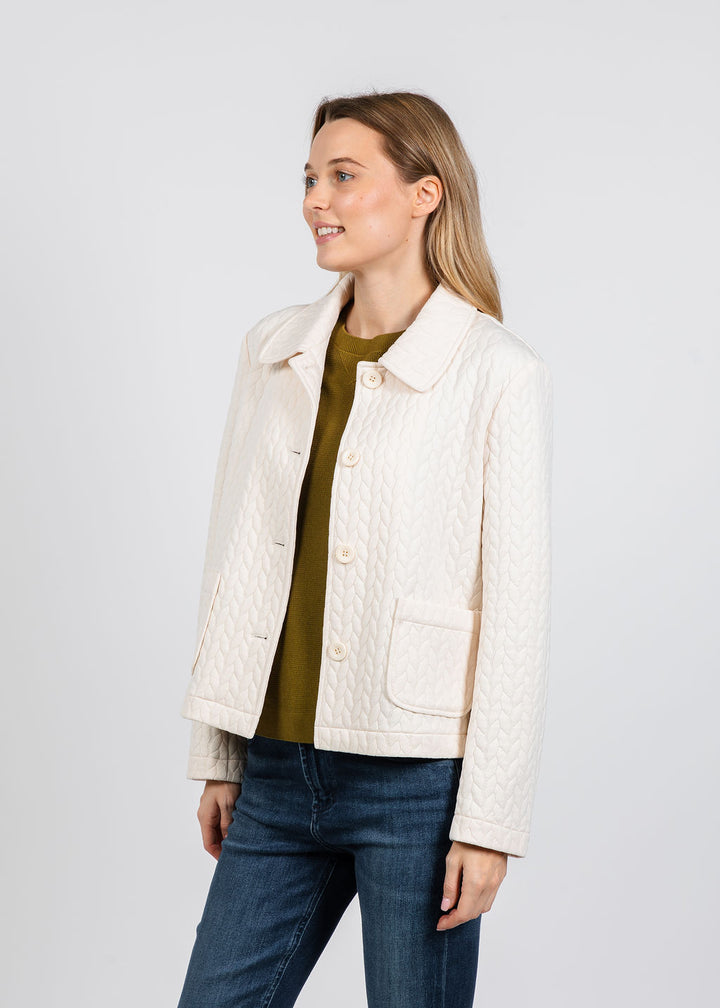Braided Jacket - Ecru