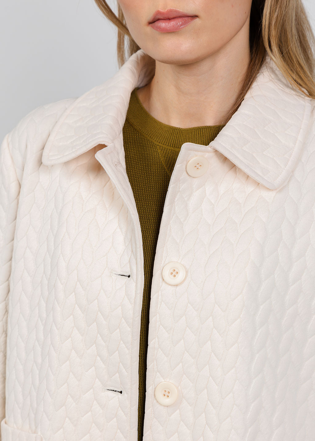 Braided Jacket - Ecru