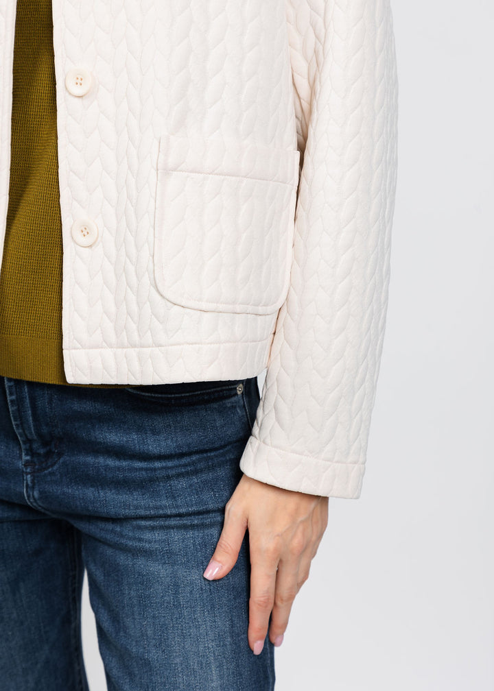Braided Jacket - Ecru