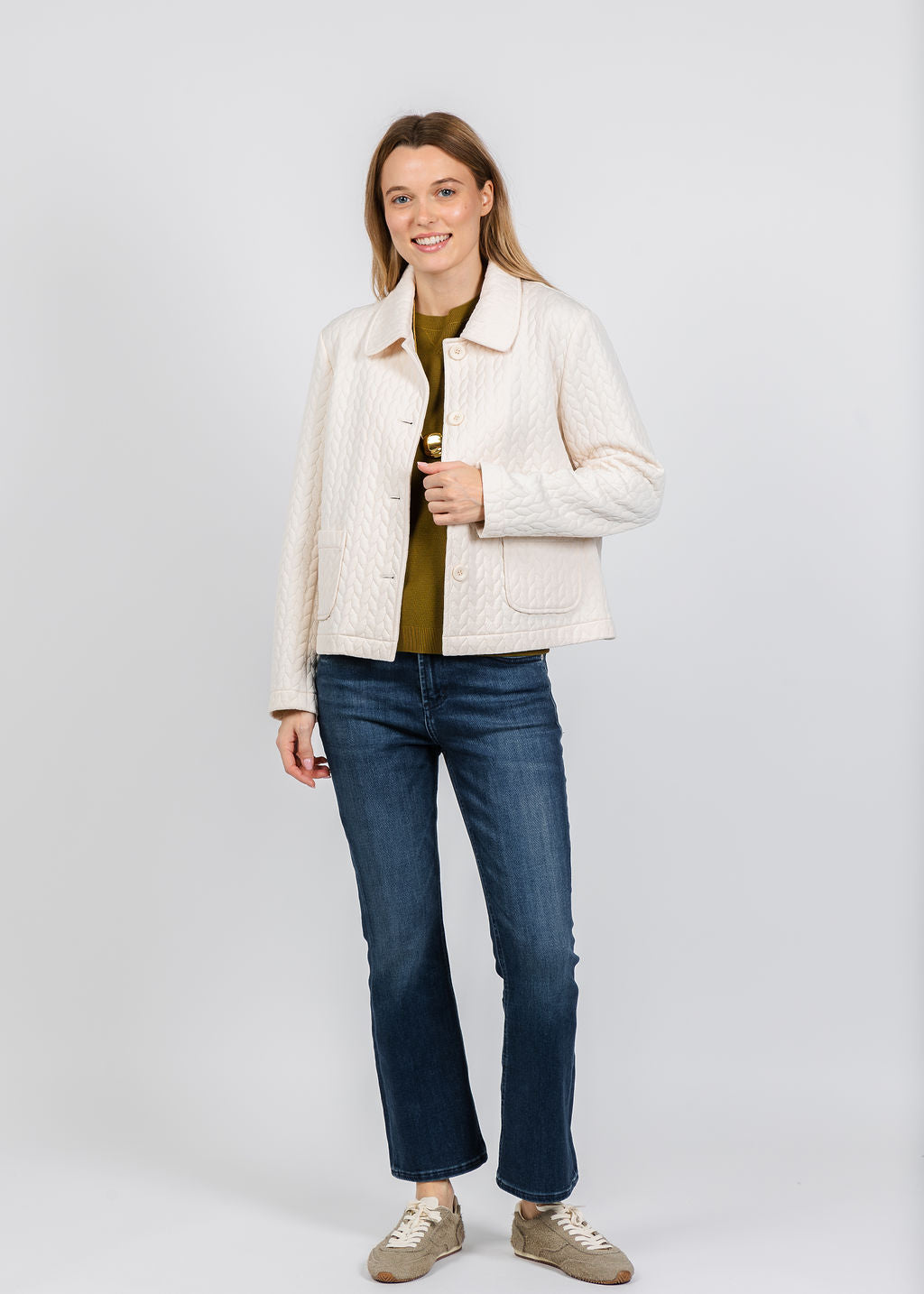 Braided Jacket - Ecru
